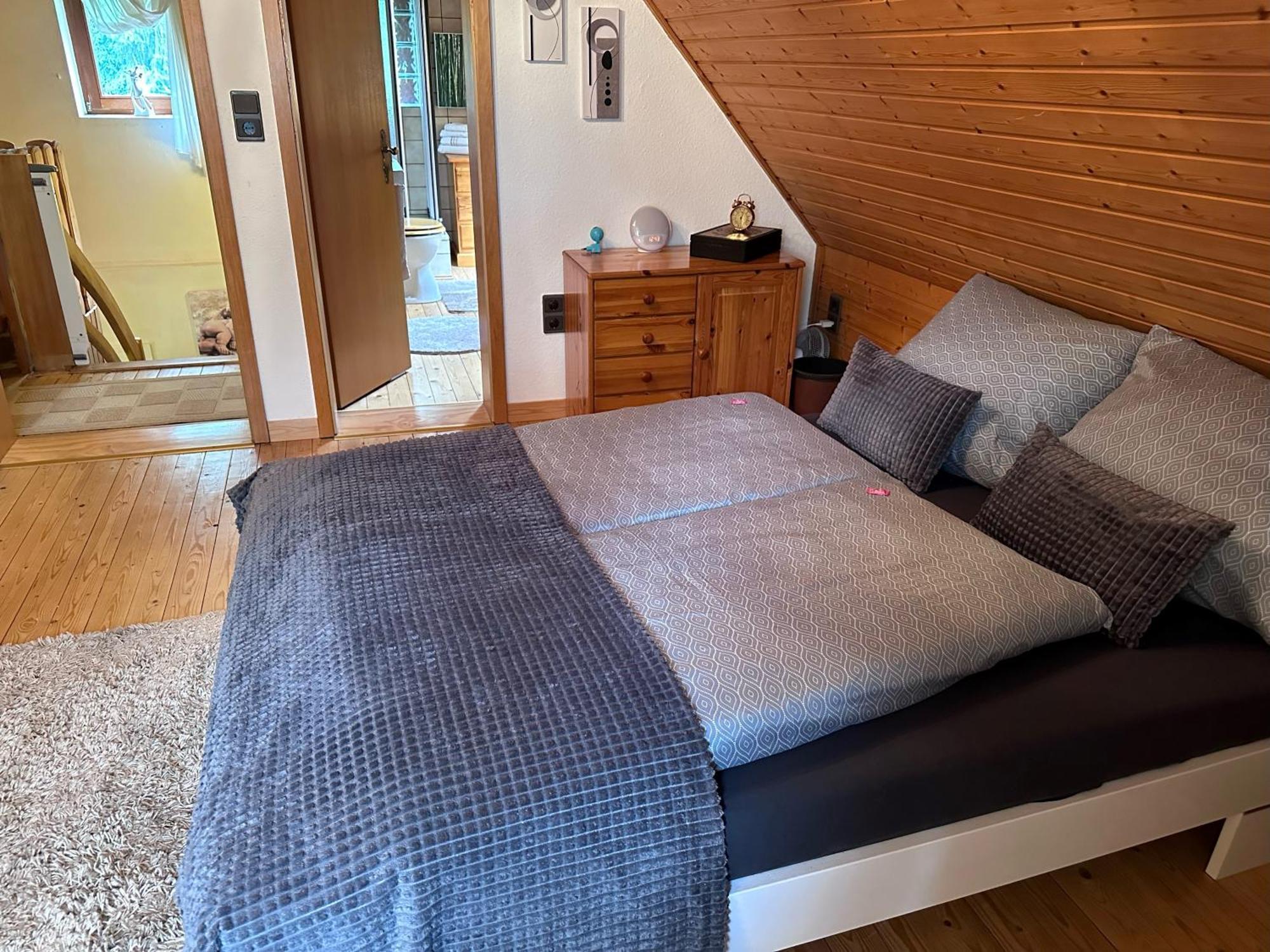 Ferienhaus Am Waldesrand Hatten Eksteriør billede