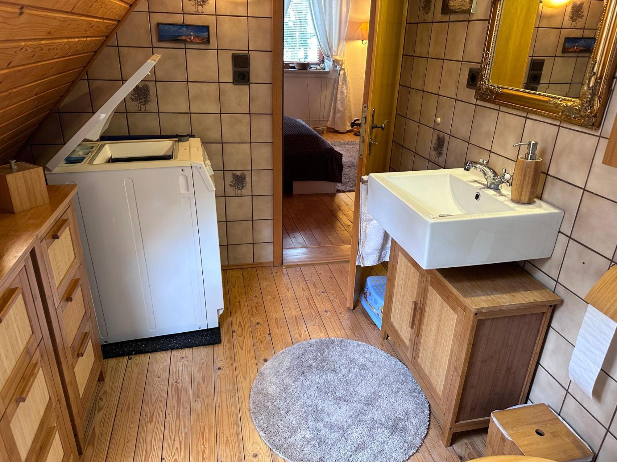 Ferienhaus Am Waldesrand Hatten Eksteriør billede